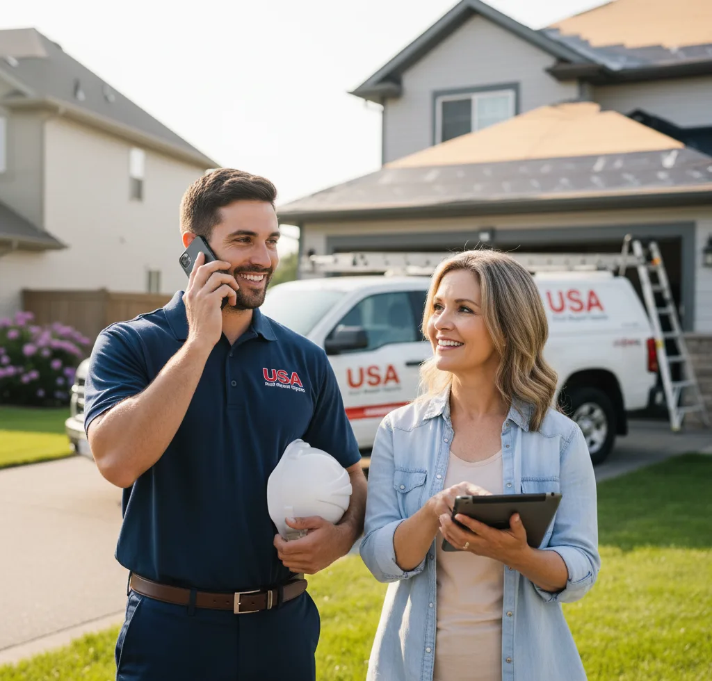 USA Roof Repair Experts customer support in Groves